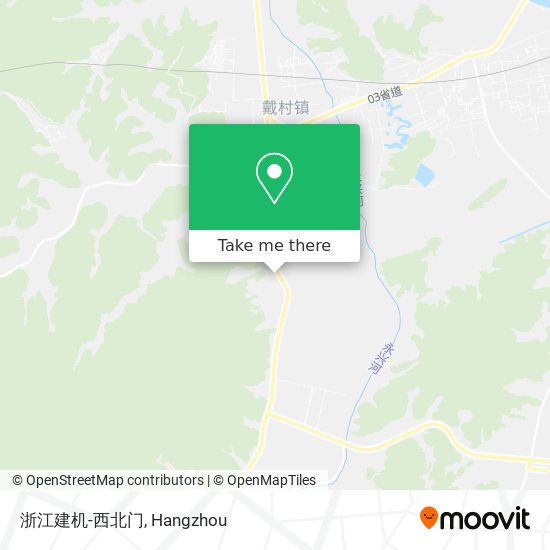 浙江建机-西北门 map