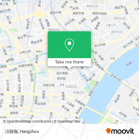 洁丽咖 map