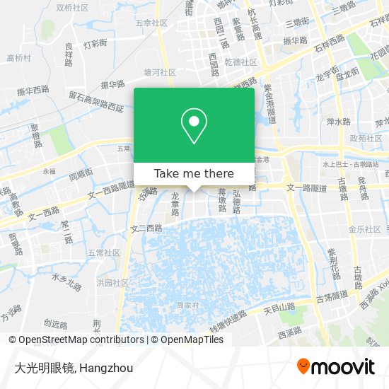 大光明眼镜 map