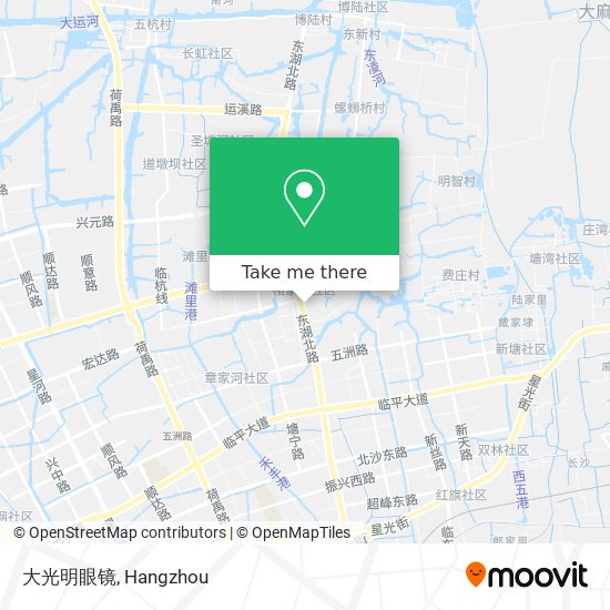 大光明眼镜 map