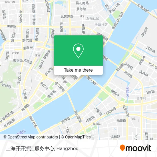 上海开开浙江服务中心 map