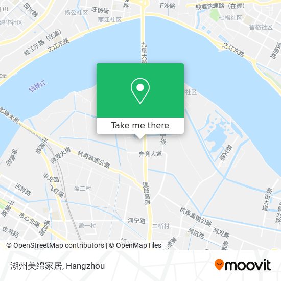湖州美绵家居 map