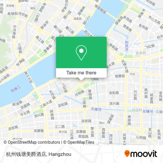 杭州钱塘美爵酒店 map