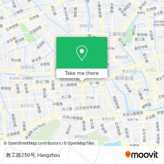 教工路250号 map