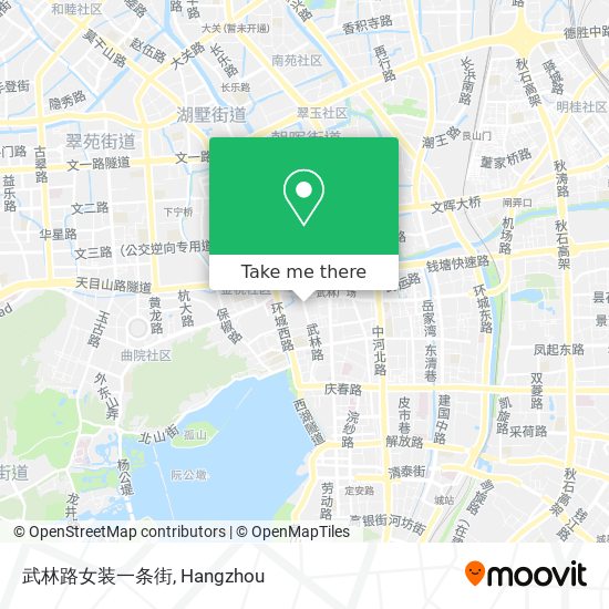 武林路女装一条街 map