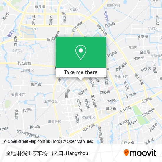 金地·林溪里停车场-出入口 map