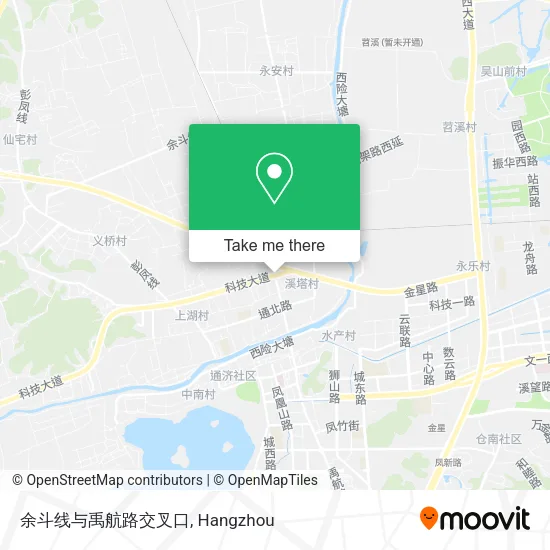 余斗线与禹航路交叉口 map