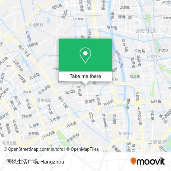 同悦生活广场 map
