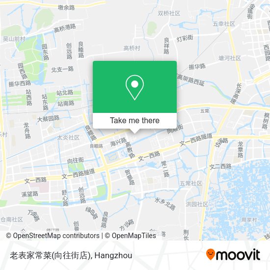 老表家常菜(向往街店) map
