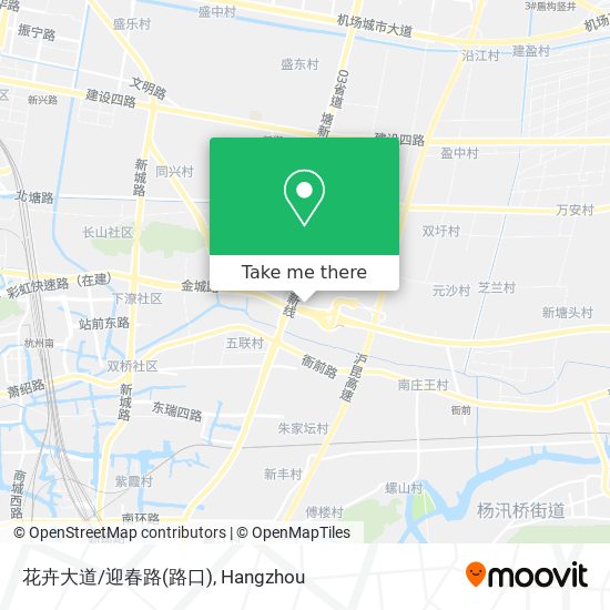 花卉大道/迎春路(路口) map
