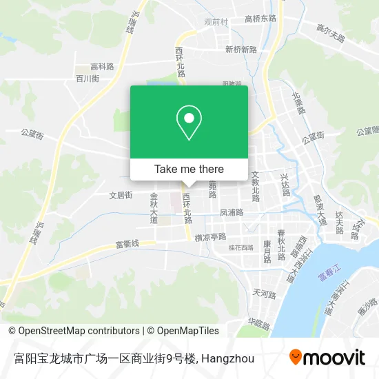 富阳宝龙城市广场一区商业街9号楼 map