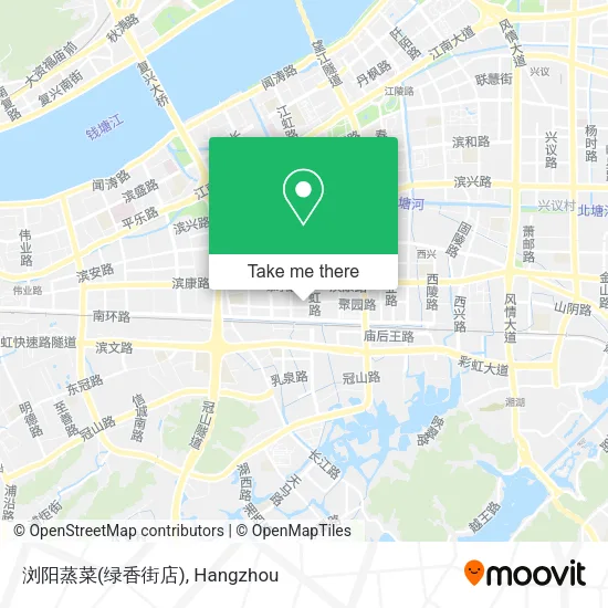 浏阳蒸菜(绿香街店) map