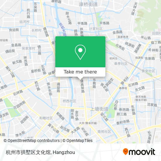 杭州市拱墅区文化馆 map