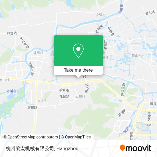 杭州梁宏机械有限公司 map