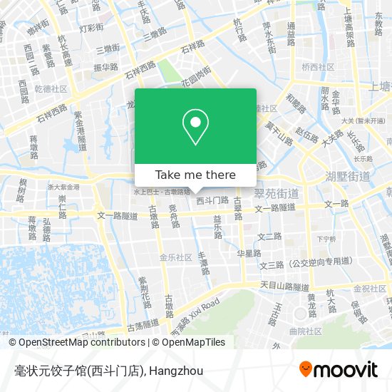 毫状元饺子馆(西斗门店) map