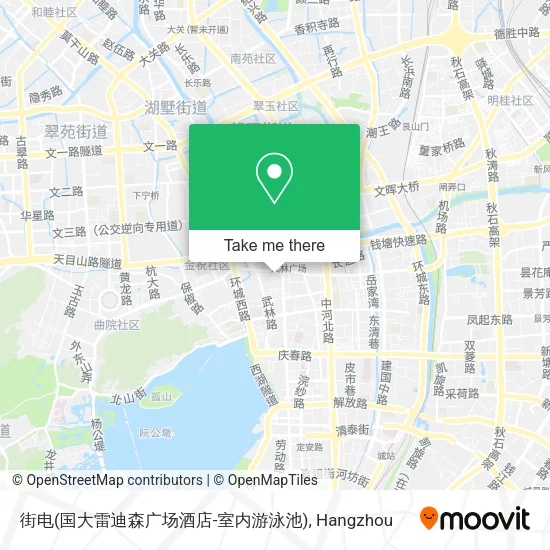 街电(国大雷迪森广场酒店-室内游泳池) map