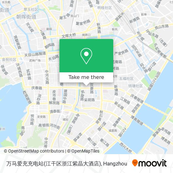 万马爱充充电站(江干区浙江紫晶大酒店) map