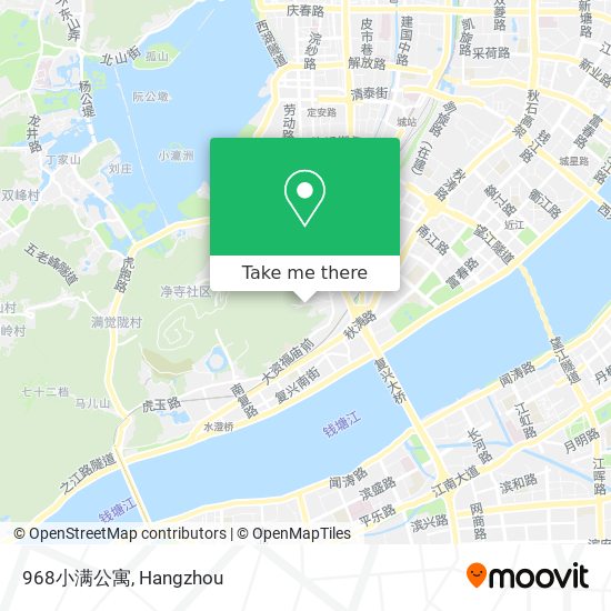 968小满公寓 map