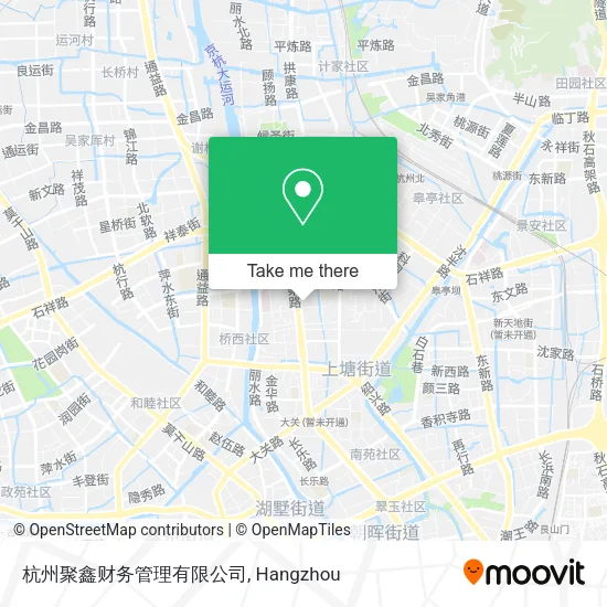 杭州聚鑫财务管理有限公司 map
