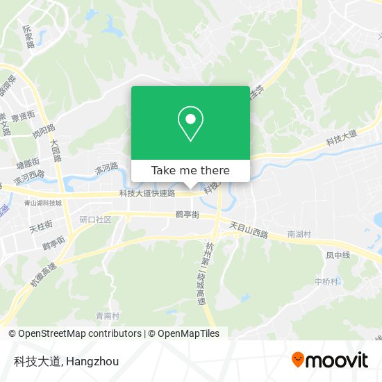 科技大道 map