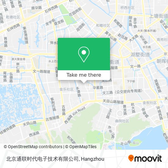 北京通联时代电子技术有限公司 map