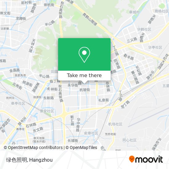 绿色照明 map
