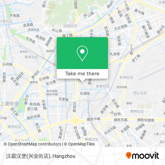 汉霸汉堡(兴业街店) map