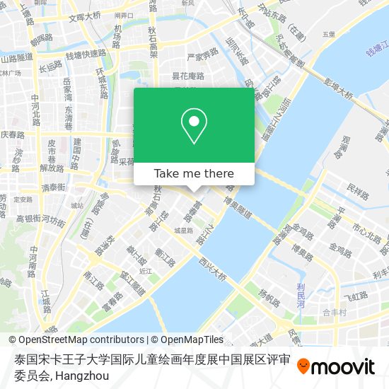 泰国宋卡王子大学国际儿童绘画年度展中国展区评审委员会 map
