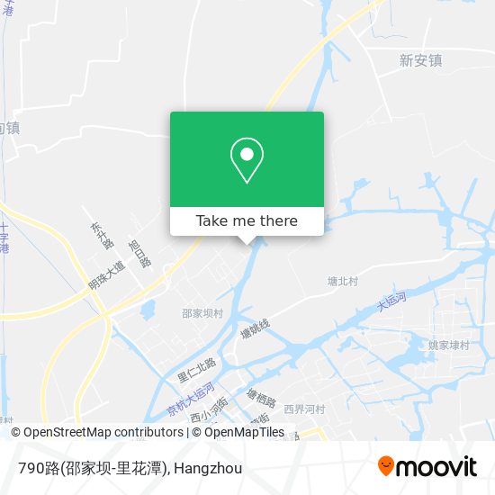 790路(邵家坝-里花潭) map