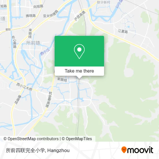 所前四联完全小学 map