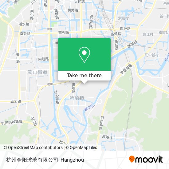 杭州金阳玻璃有限公司 map