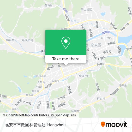 临安市市政园林管理处 map