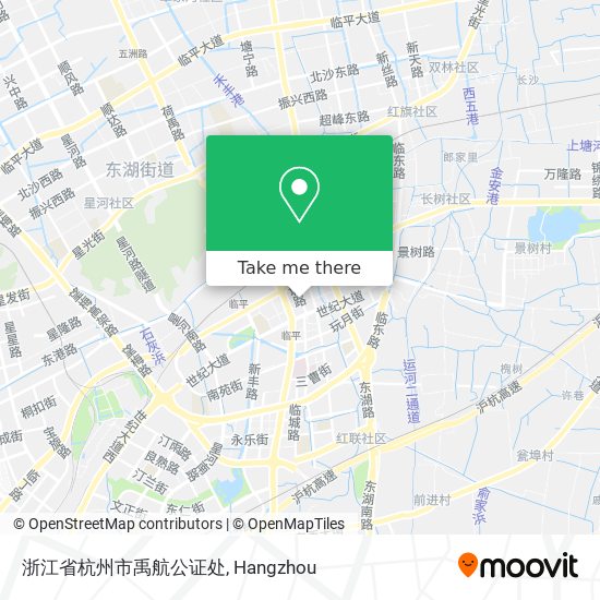 浙江省杭州市禹航公证处 map
