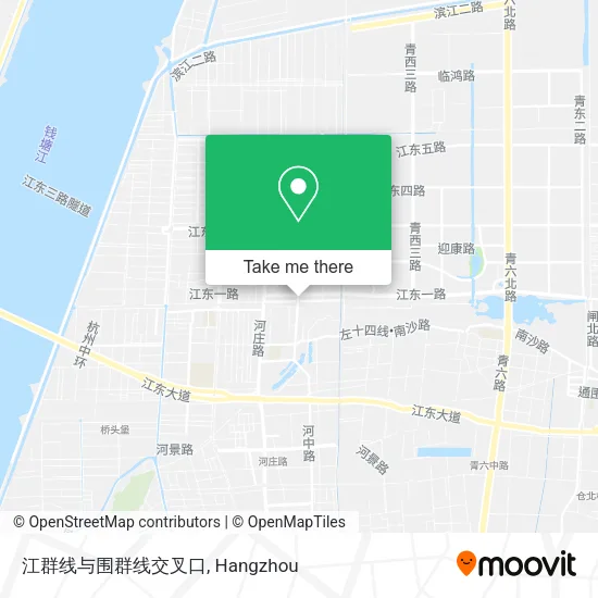 江群线与围群线交叉口 map