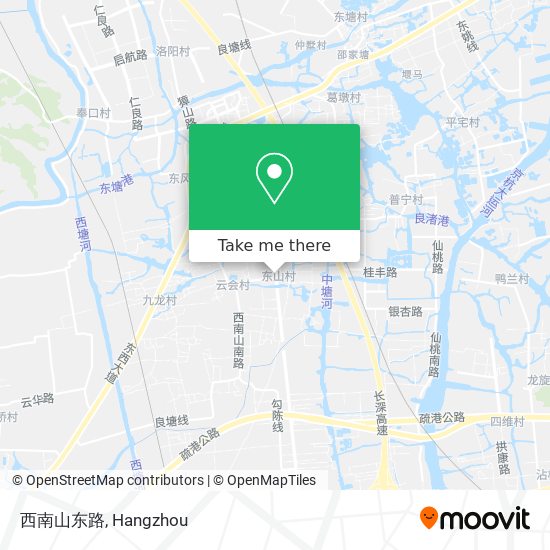 西南山东路 map