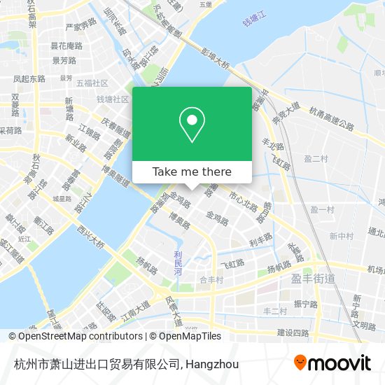 杭州市萧山进出口贸易有限公司 map
