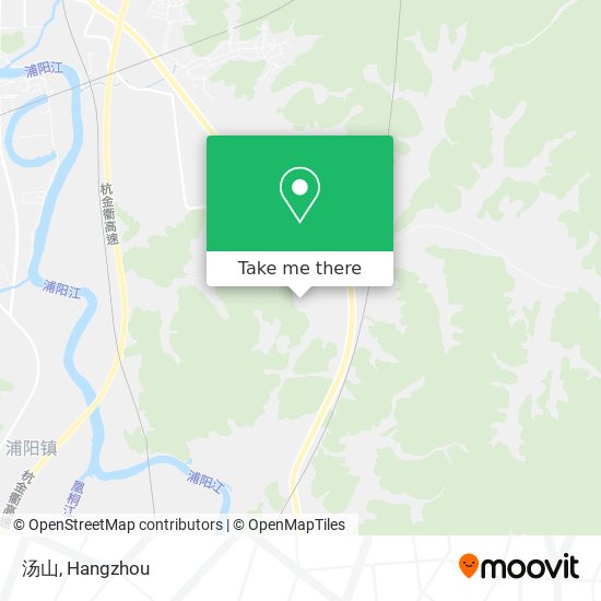 汤山 map