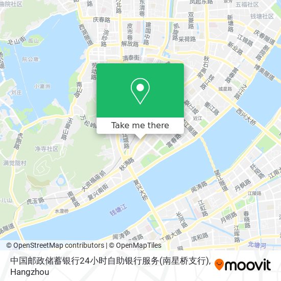 中国邮政储蓄银行24小时自助银行服务(南星桥支行) map