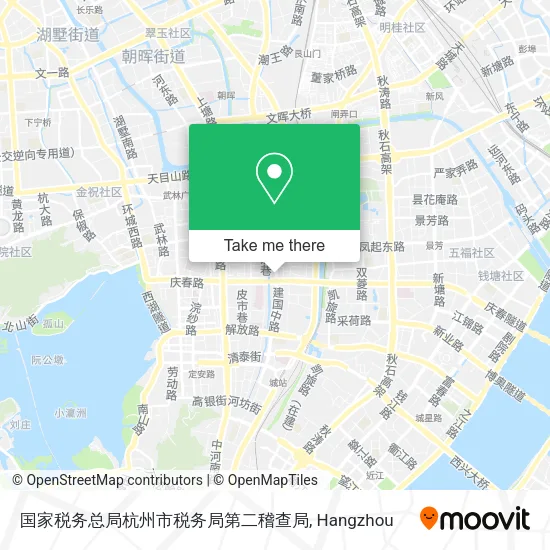 国家税务总局杭州市税务局第二稽查局 map