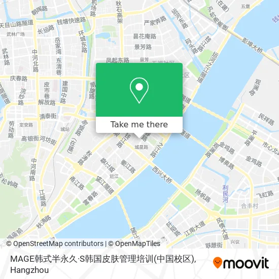 MAGE韩式半永久·S韩国皮肤管理培训(中国校区) map