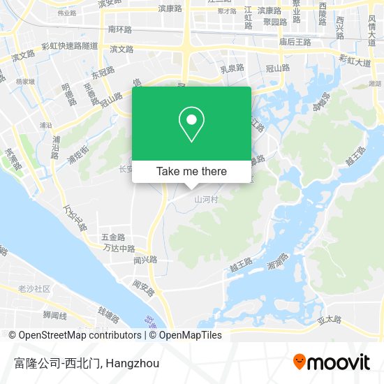 富隆公司-西北门 map