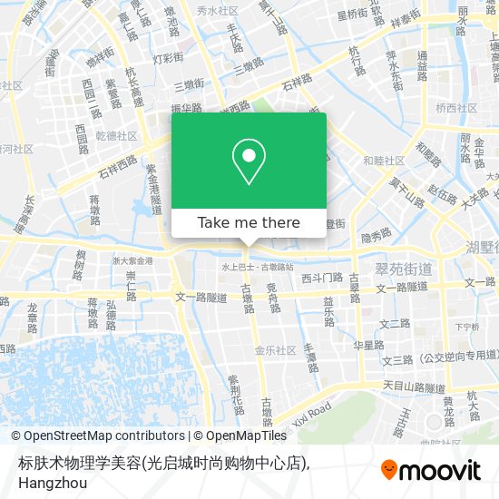 标肤术物理学美容(光启城时尚购物中心店) map