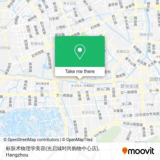 标肤术物理学美容(光启城时尚购物中心店) map