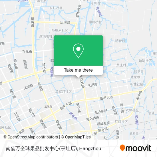 南菠万全球果品批发中心(亭址店) map
