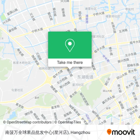 南菠万全球果品批发中心(星河店) map