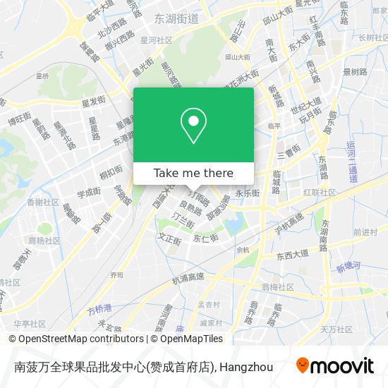 南菠万全球果品批发中心(赞成首府店) map