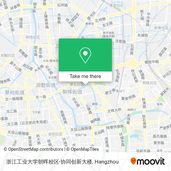 浙江工业大学朝晖校区-协同创新大楼 map