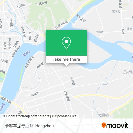 卡客车胎专业店 map