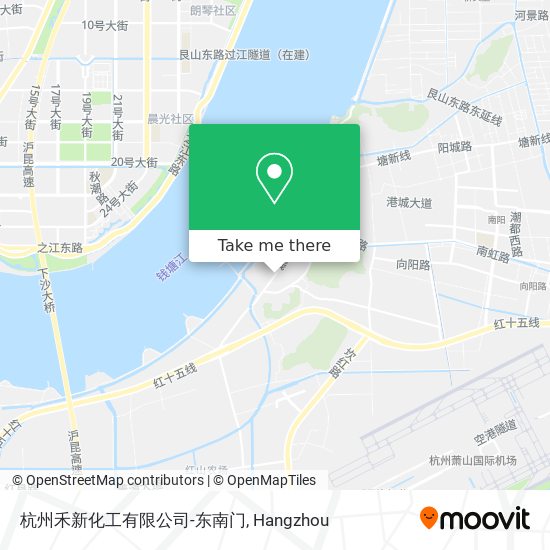 杭州禾新化工有限公司-东南门 map