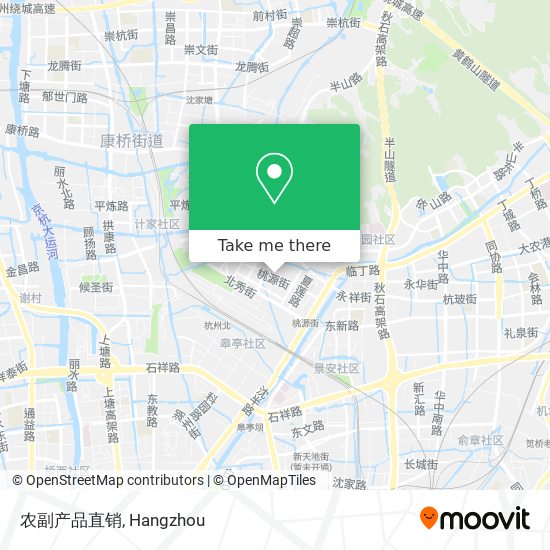 农副产品直销 map